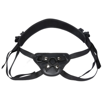 Silicone Wearable Realistic Dildo for Women / Adult Dildo on PU Leather Harness - EVE's SECRETS